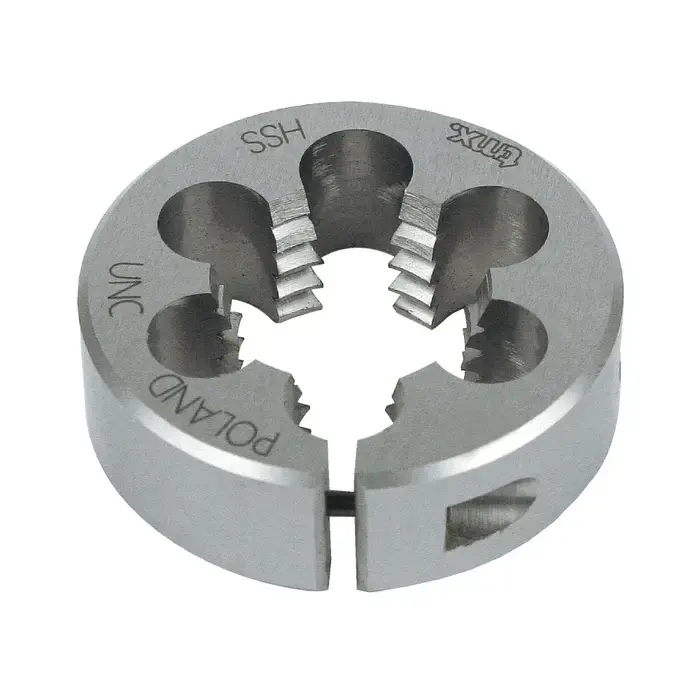 TMX 3/8"-24 1" OD, Right Hand M2 High Speed Steel Rc 63-64 Round Adjustable Die Get Yours