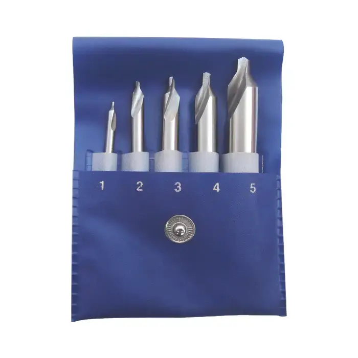 Hot Picks TTC PRODUCTION 01-091-215 60° 1, 2, 3, 4, 5 Industry Standard 60° 5 Pc. M35 5% Cobalt Combination Drill & Countersink Set
