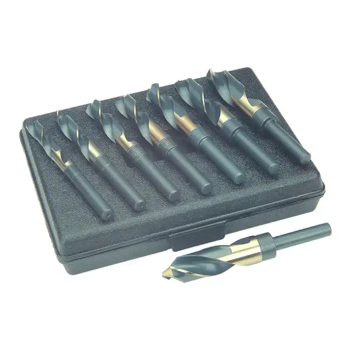Don't Miss Out PRECISION TWIST DRILL 090328 9/16" to 1" by 16ths 118° Cobalt Reduced Shank Drill Set