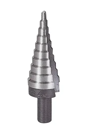 UNIBIT 2M 5 Hole Sizes, 4mm to 12mm by 2mm Hole Diam. Step Drill Deal