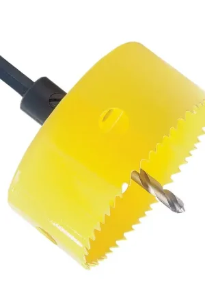 STARRETT 65505 13/16" Dia., 1-5/8" Cutting Depth, High Speed Steel Hole Saws Budget