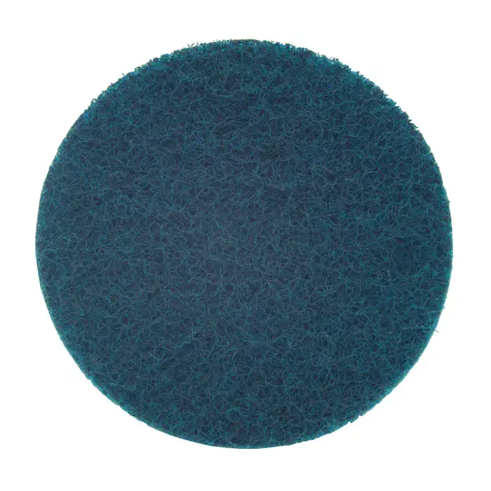 SHUR-BRITE 10577 4" Aluminum Oxide Non-Woven Disc - Coarse Grade Trusted Brand