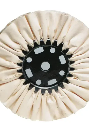Genuine DICO 14" Diameter Cotton Polishing Wheel - Soft Density