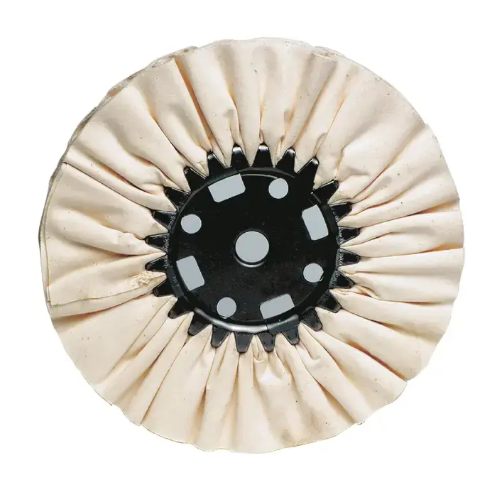 Genuine DICO 14" Diameter Cotton Polishing Wheel - Soft Density