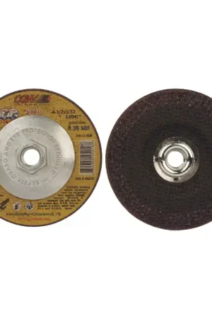 Luxury CGW ABRASIVES 45223 6" Diameter Aluminum Oxide Bonded Deburring Cut-Off Wheel - 5/8"-11 Hole Size, 47/50" Wheel Thickness, A36S