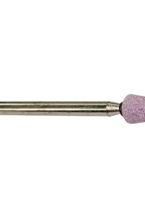 GRIER ABRASIVES B44-PB-38078 B Point Shape 1/8" Shank Aluminum Oxide Vitrified Mounted Stone Wheel - B Point Shape Don't Miss Out