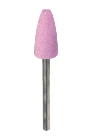 TTC PRODUCTION USA MADE 53-504-052 B Point Shape 1/8" Shank Aluminum Oxide Vitrified Mounted Stone Wheel - B Point Shape Top Rated