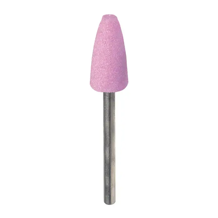 TTC PRODUCTION USA MADE 53-504-052 B Point Shape 1/8" Shank Aluminum Oxide Vitrified Mounted Stone Wheel - B Point Shape Top Rated