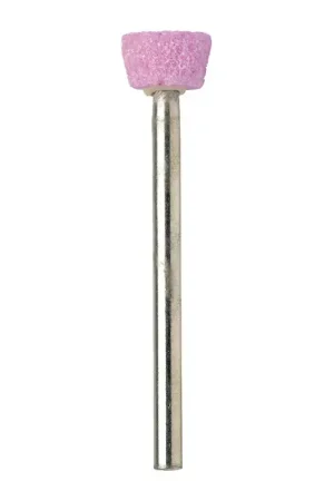 TTC PRODUCTION USA MADE 53-504-083 B Point Shape 1/8" Shank Aluminum Oxide Vitrified Mounted Stone Wheel - B Point Shape Direct From Factory