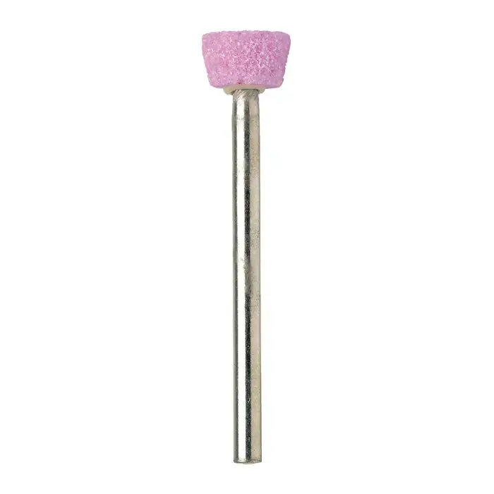 TTC PRODUCTION USA MADE 53-504-083 B Point Shape 1/8" Shank Aluminum Oxide Vitrified Mounted Stone Wheel - B Point Shape Direct From Factory