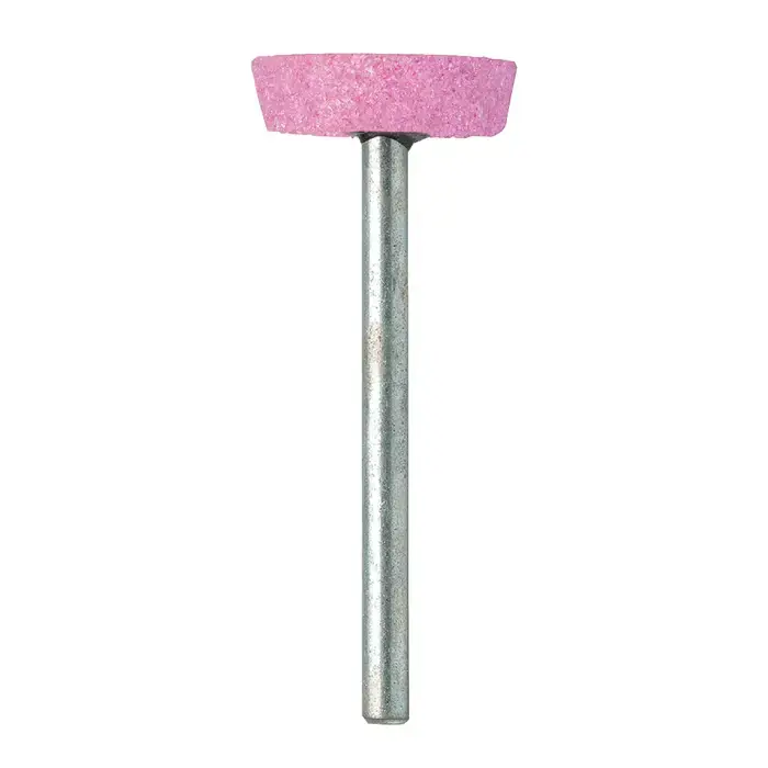 Special Discount TTC PRODUCTION USA MADE 53-504-103 B Point Shape 1/8" Shank Aluminum Oxide Vitrified Mounted Stone Wheel - B Point Shape