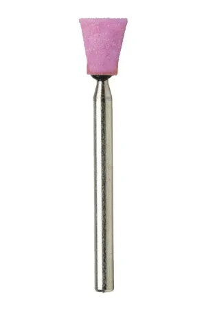 Cheap TTC PRODUCTION USA MADE 53-504-104 B Point Shape 1/8" Shank Aluminum Oxide Vitrified Mounted Stone Wheel - B Point Shape