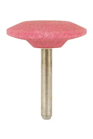 TTC PRODUCTION USA MADE 53-504-036 A Point Shape 1/4" Shank Aluminum Oxide Vitrified Mounted Stone Wheel - A Point Shape Grab Now
