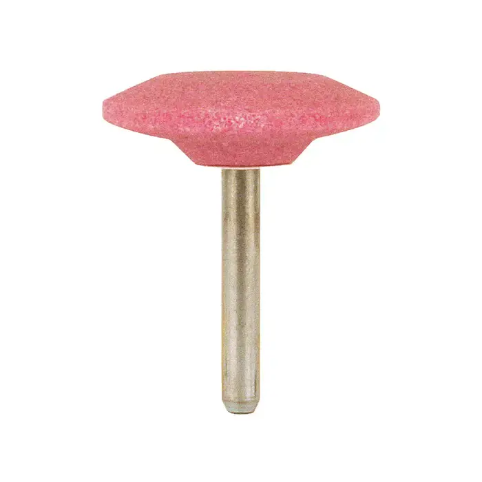 TTC PRODUCTION USA MADE 53-504-036 A Point Shape 1/4" Shank Aluminum Oxide Vitrified Mounted Stone Wheel - A Point Shape Grab Now