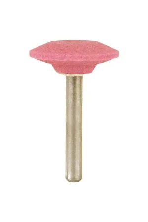 Hot Picks TTC PRODUCTION USA MADE 53-504-037 A Point Shape 1/4" Shank Aluminum Oxide Vitrified Mounted Stone Wheel - A Point Shape