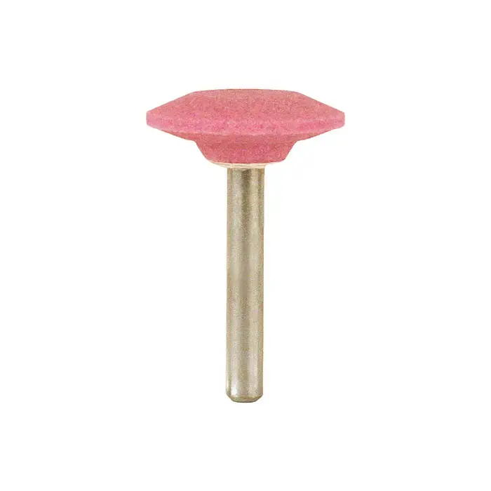 Hot Picks TTC PRODUCTION USA MADE 53-504-037 A Point Shape 1/4" Shank Aluminum Oxide Vitrified Mounted Stone Wheel - A Point Shape