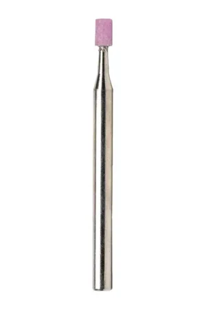 Affordable TTC 53-502-142 W Point Shape 1/8" Shank Aluminum Oxide Vitrified Mounted Stone Wheel - W Point Shape