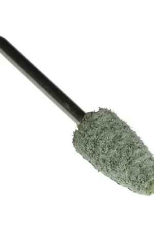 GRIER ABRASIVES B52-N4-17280 B Point Shape 1/8" Shank Aluminum Oxide Vitrified Mounted Stone Wheel - B Point Shape While Supplies Last