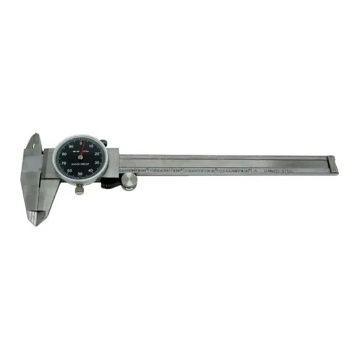Reduced Price TTC BDC-6 Dial Caliper, 0 - 6" Range, Black Face