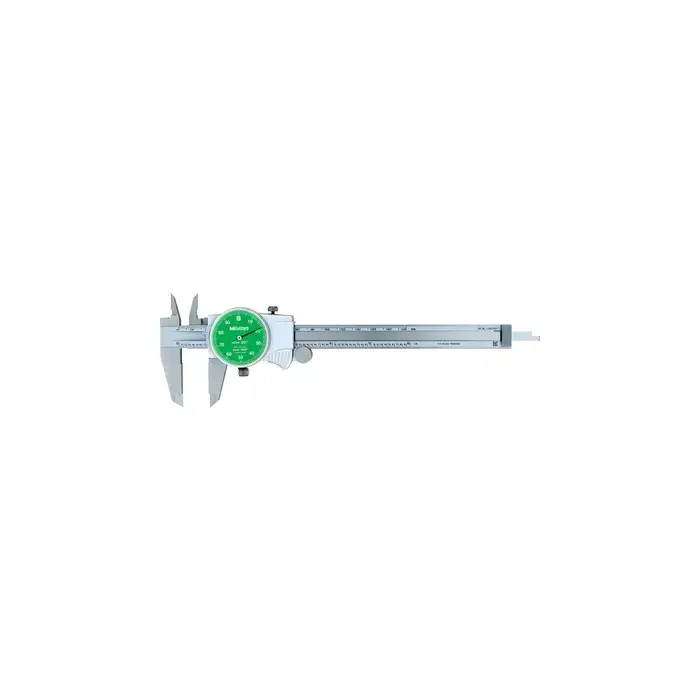 MITUTOYO 505-742-53J 0 - 6" Range, Green Face Dial Caliper Next Day Delivery