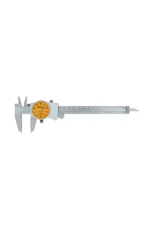 Best Choice MITUTOYO 505-742-55J 0 - 6" Range, Orange Face Dial Caliper
