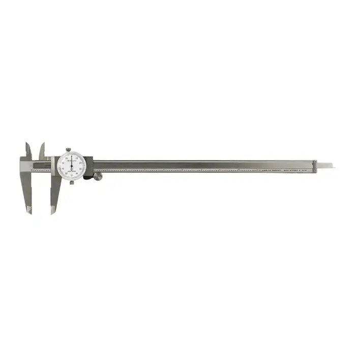 TTC TDC-12 Dial Caliper, 0 - 12" Range, White Face Order Now