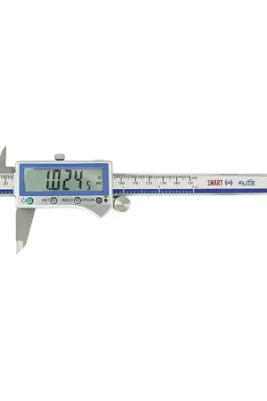 ELITE PRECISION E06.54EC Electronic Digital Caliper, 0 - 6" (0 - 150mm) Range, .0005" (.01mm) Resolution Latest