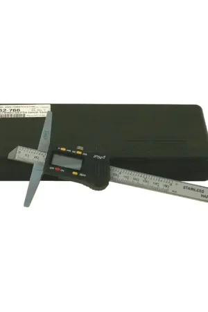 T&O TEDC-6 0 - 6" (150mm) Range, 3.93" Base Length, ±.0015" Accuracy Electronic Digital Depth Gage Limited Offer