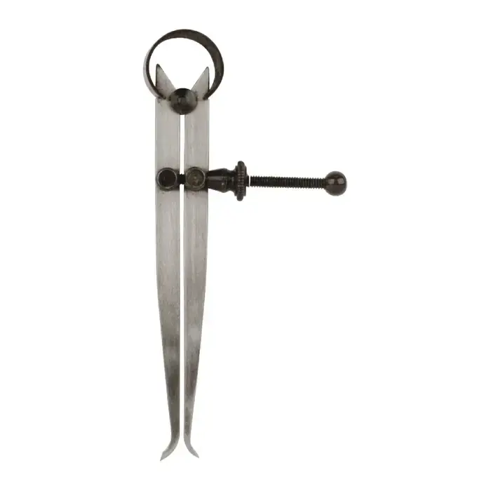 Price Drop TTC 454-4 Inside Type, 4" (100mm) Size, Solid Nut Nut Type Drafting Caliper