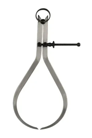 TTC 452-8 Outside Type, 8" (200mm) Size, Solid Nut Nut Type Drafting Caliper Clearance