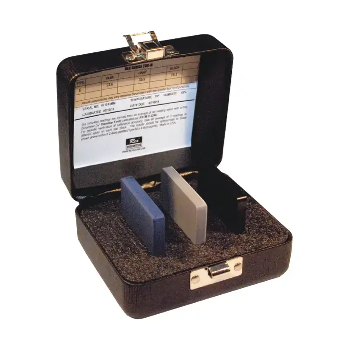 REX TBK-D 3 Piece Test Block Kit Type, Type D Use With Hardness Tester Test Block Kit Luxury