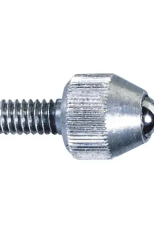 ACCURATE ACCESSORIES Z6966 AGD Dial Indicators Use With, 4mm Diameter, 1/4" Length, Carbide Material 4-48 Thread, Ball End Shape Indicator Contact Point Clearance