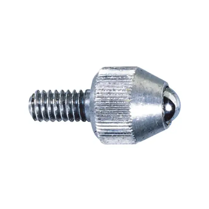 ACCURATE ACCESSORIES Z6966 AGD Dial Indicators Use With, 4mm Diameter, 1/4" Length, Carbide Material 4-48 Thread, Ball End Shape Indicator Contact Point Clearance