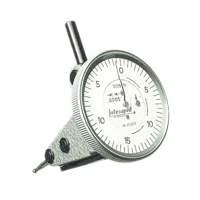 INTERAPID 312B-20V 0 - 0.060" Range, 0-15-0 Reading Dial Test Indicator Markdown