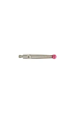 ASIMETO 500-82-3 Dial Test Indicators Use With, 2mm Diameter, 21.8mm Length, Ruby Material 1.6mm Thread, Ball End Shape Indicator Contact Point Sale