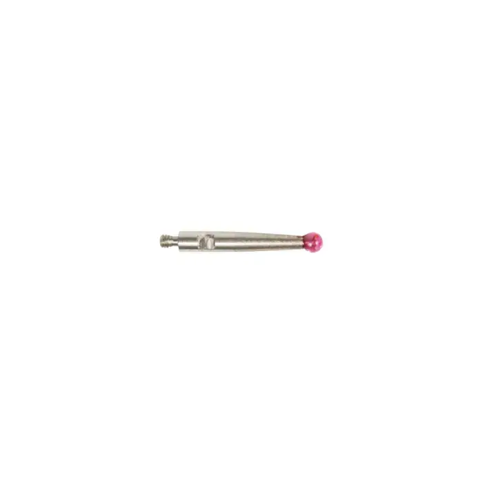 ASIMETO 500-82-3 Dial Test Indicators Use With, 2mm Diameter, 21.8mm Length, Ruby Material 1.6mm Thread, Ball End Shape Indicator Contact Point Sale