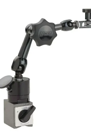 Free Returns NOGA NF1024 Articulating Magnetic Indicator Holder, Holds 3/8", Bottom Adjustment