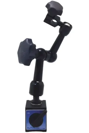 Clearance ELITE PRECISION EMB2020 Articulating Magnetic Indicator Holder, Holds 3/8" & dovetail, No Adjustment