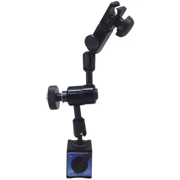 Buy Online ELITE PRECISION EMB2020FX Articulating Magnetic Indicator Holder, Holds 3/8" & dovetail, Top Adjustment