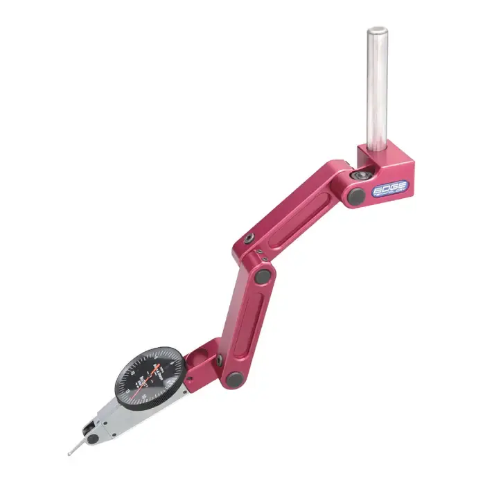 EDGE TECHNOLOGY 44-000 Holds 5/32" & dovetail, 2.25" Top Arm Length, 2.25" Bottom Arm Length Machine Mountable Indicator Holder Order Now