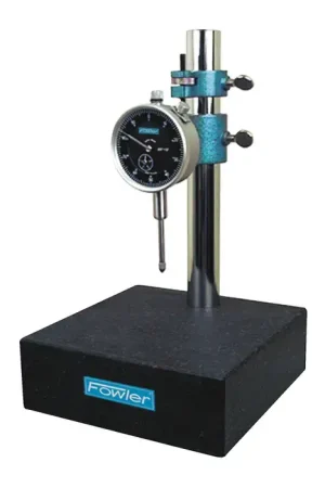 Affordable FOWLER 52-580-109-0 Granite Gage Stand & 1" Black Face Dial Indicator Includes, 6" x 6" x 2" Size Inspection Set