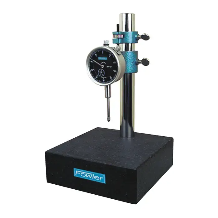 Affordable FOWLER 52-580-109-0 Granite Gage Stand & 1" Black Face Dial Indicator Includes, 6" x 6" x 2" Size Inspection Set