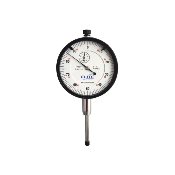 Brand New ELITE PRECISION E010.100W 0 - 1" Range, 0-100 Reading Dial Drop Indicator