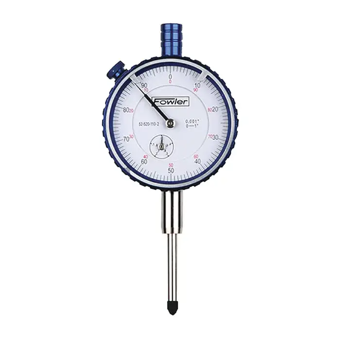 Brand New FOWLER 52-520-110-2 0 - 1" Range, 0-100 Reading Dial Drop Indicator