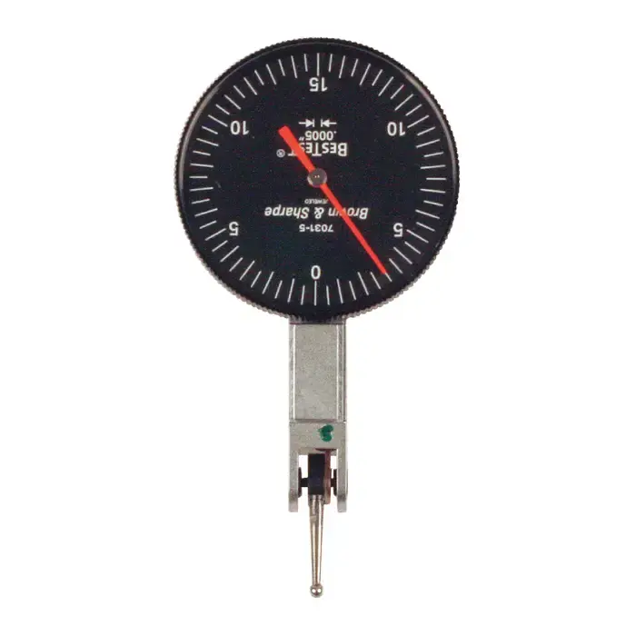 Fast Shipping TESA Brown & Sharpe 599-7031-5 0 - 0.030" Range, 0-15-0 Reading Dial Test Indicator