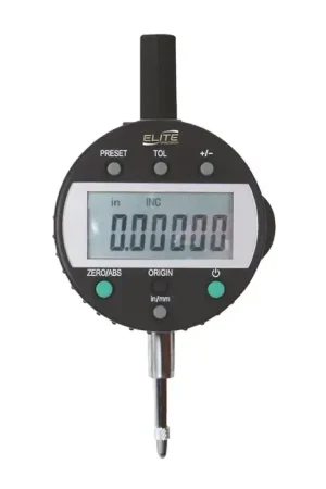 ELITE PRECISION E02.DI 0 - 2" (0 - 50mm) Range, .0005" (.01mm) 64ths Resolution Digital Drop Indicator Seasonal Sale