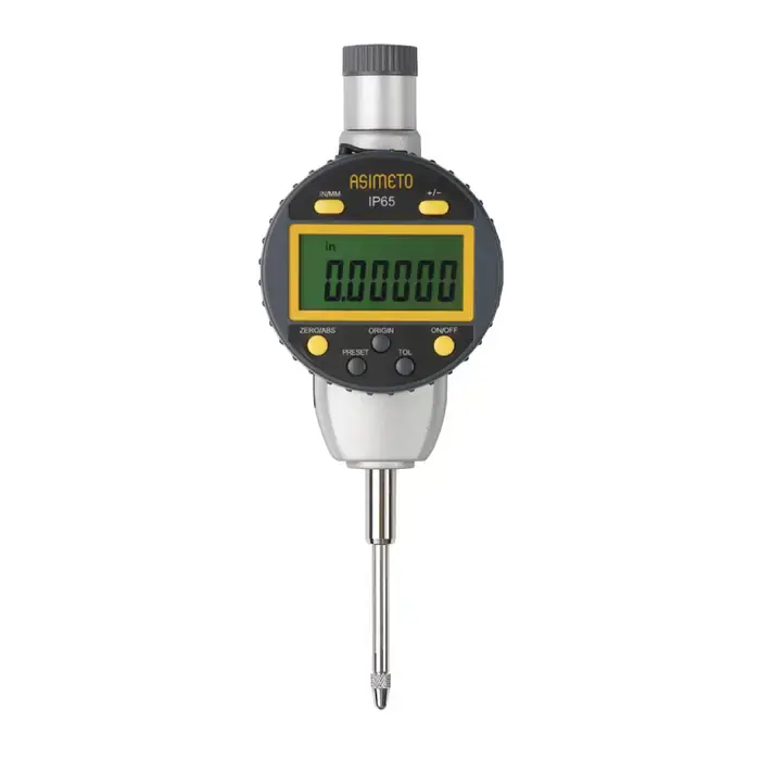 ASIMETO 407-02-3 0 - 1" (0 - 25.4mm) Range, .0005" (.01mm) Resolution Digital Drop Indicator Special Discount