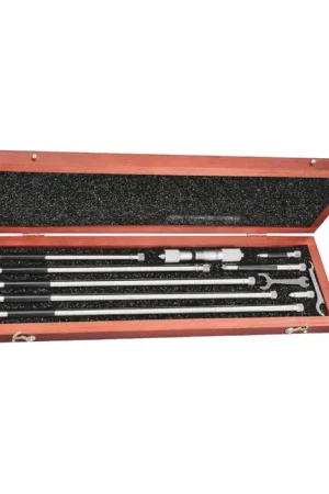 STARRETT 823DZ 4 - 32" Range, 8 No. of Rods Interchangeable Rod Type Inside Micrometer Super Sale