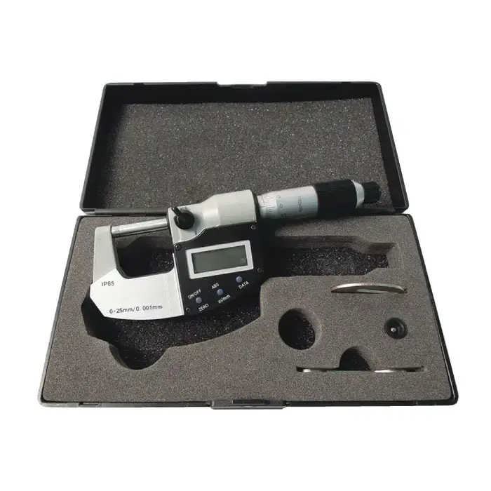 TTC 5001 0 - 1" (0 - 25mm) Range, .001" Graduation Flat End Spindle Outside Micrometer While Supplies Last