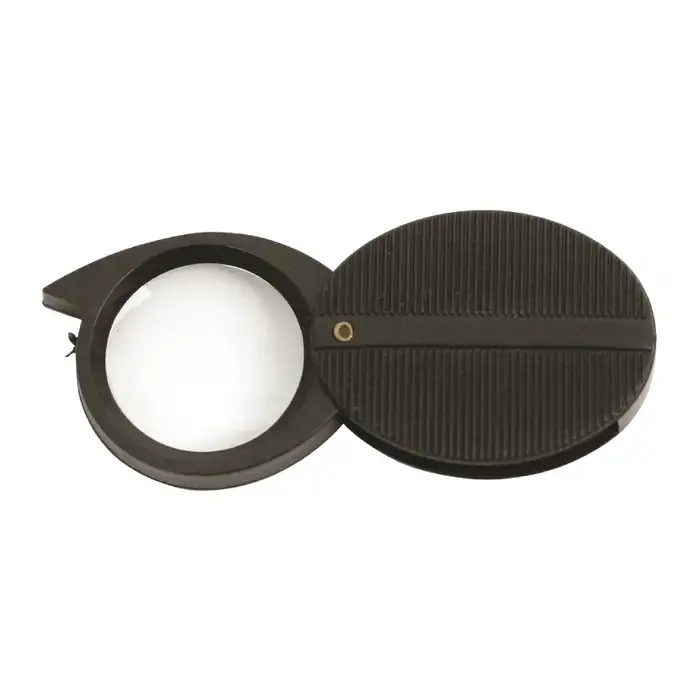 TTC 1361 Folding Pocket Magnifier Type, 4X Magnification, 5.1" (130mm) Focal Distance Magnifier Secure Checkout